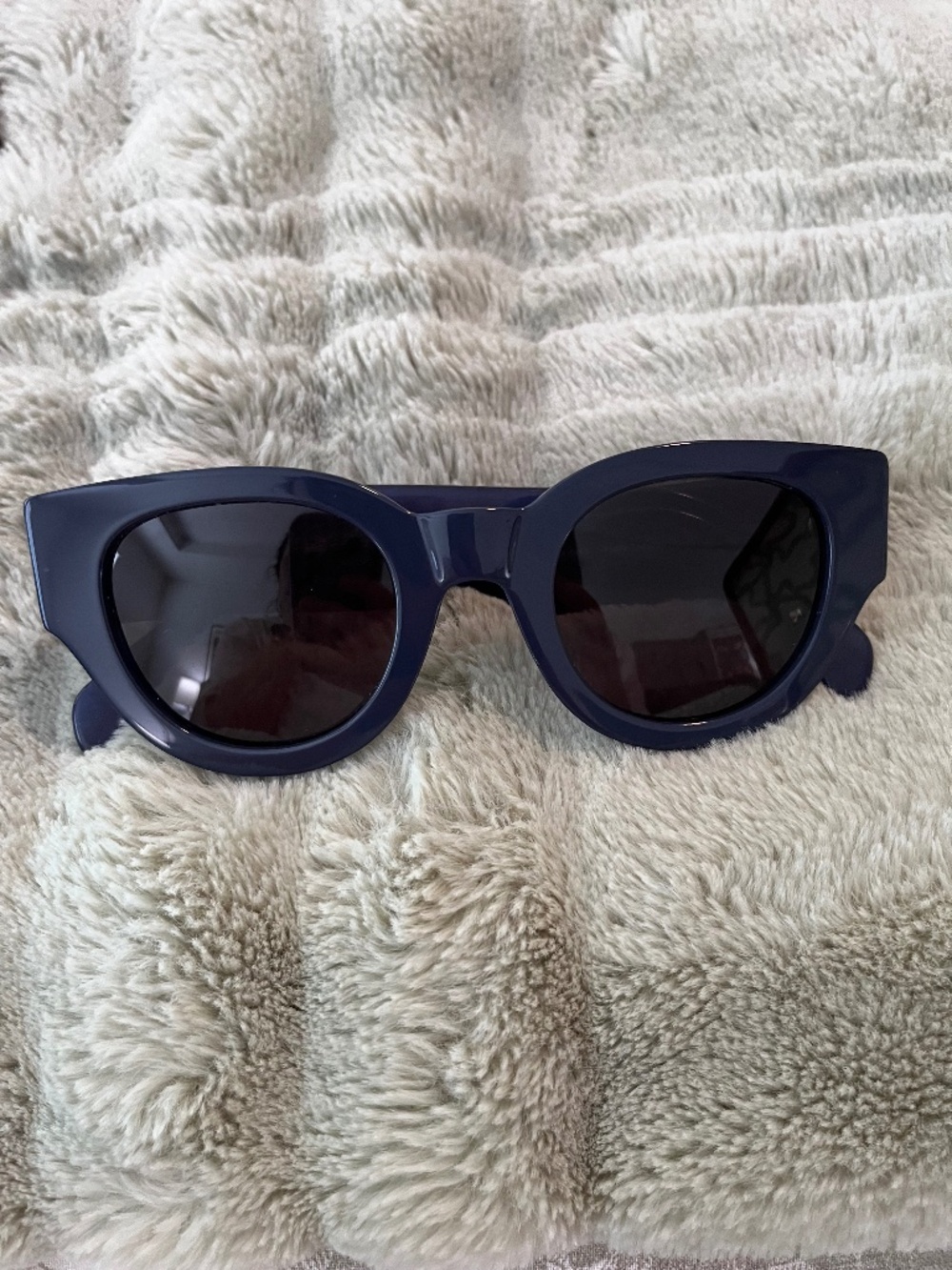 Celine Phoebe Philo CL41064/S Blue Cat Eye Sunglasses Italy